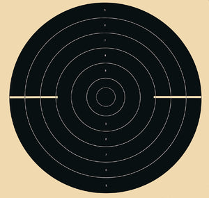 P-Schnellfeuerscheibe SSV/ISSF, 25 m
