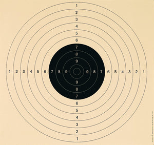 P-Präzisionsscheibe SSV/ISSF, 25/50 m