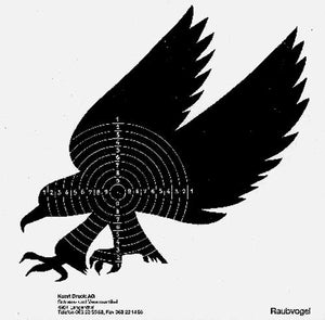 Fantasiescheibe Raubvogel
