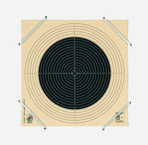 Support en matière plastique pour cible fusil carabine 50 m