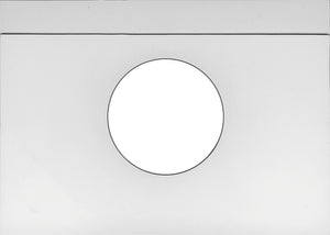 Support en matière plastique pour cibles à 1 visuel ISSF