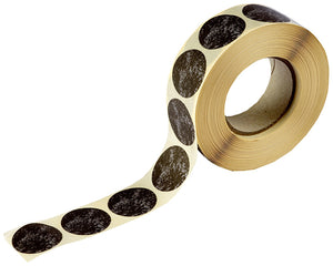 Rolle Selbstkleber für Gamsscheiben, braun