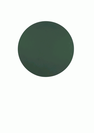 Zentrumersatz-Rondelle aus grüner Folie, Ø 25 cm