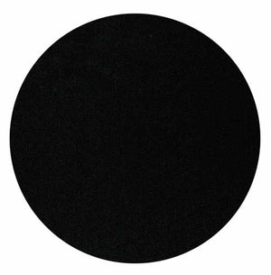 Rond d'image-cible en feuille noire, Ø 60 cm