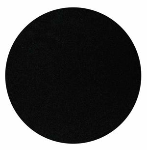 Zentrumersatz-Rondelle aus schwarzer Folie, Ø 40 cm