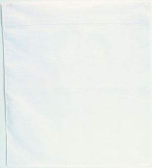Fanion pour cibarre, blanc, 45 x 40 cm