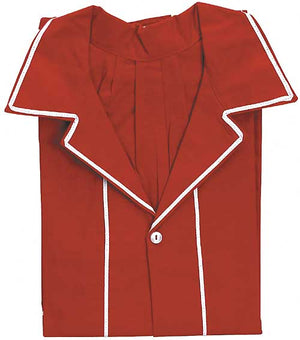 Blouse de cibarre rouge, petite