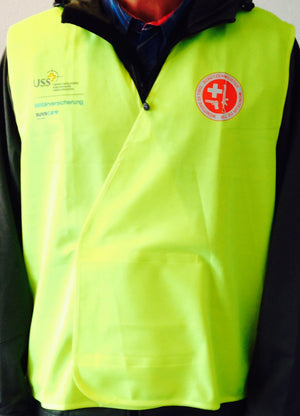 Gilet d'avertissement pour moniteurs de tir