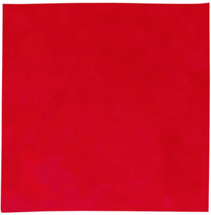 Drapeau de signalisation rouge, 80 x 80 cm