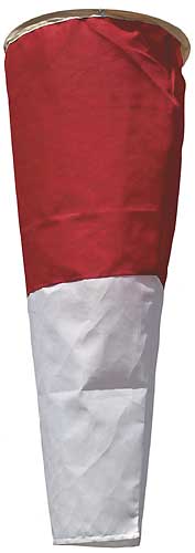 Warnsack klein rot-weiss