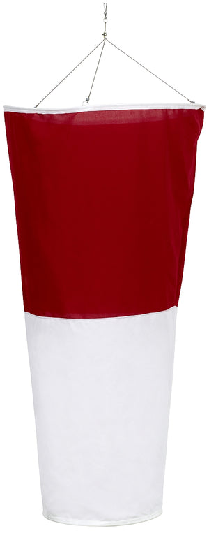 Sac à air grand, rouge et blanc