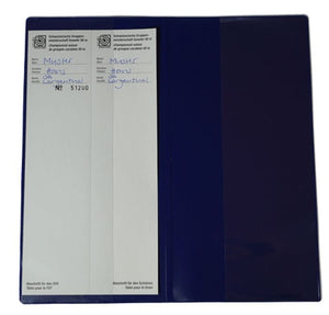 Etui plastique grand pour cartes de stand d'une largeur de 110mm (Thermo)