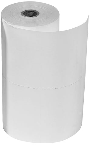 Rouleaux papier thermo avec perforation, au milieu, 60 gm2