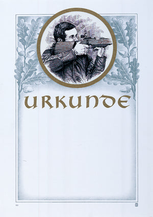 Urkunde 21 x 30 cm