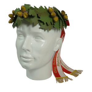 Couronne de tête en chêne verte