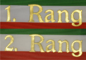 Changement de rang, catégorie ou de l'an pour chaque ruban