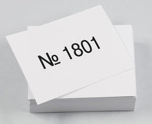 Numéros pour le tirage