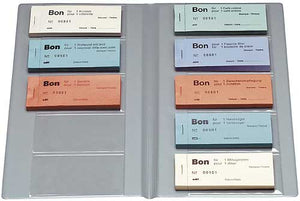 Mappe für Bon-Blöckli