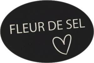 Etiquettes autocollantes en papier, standard, format K, ovale 33 x 22 mm, impression en noir