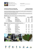 Preisliste Kränze und Zweige 2025