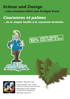 Herstellung der Festkränze